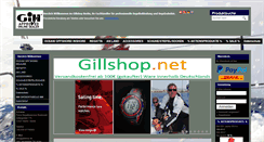 Desktop Screenshot of gillshop.net